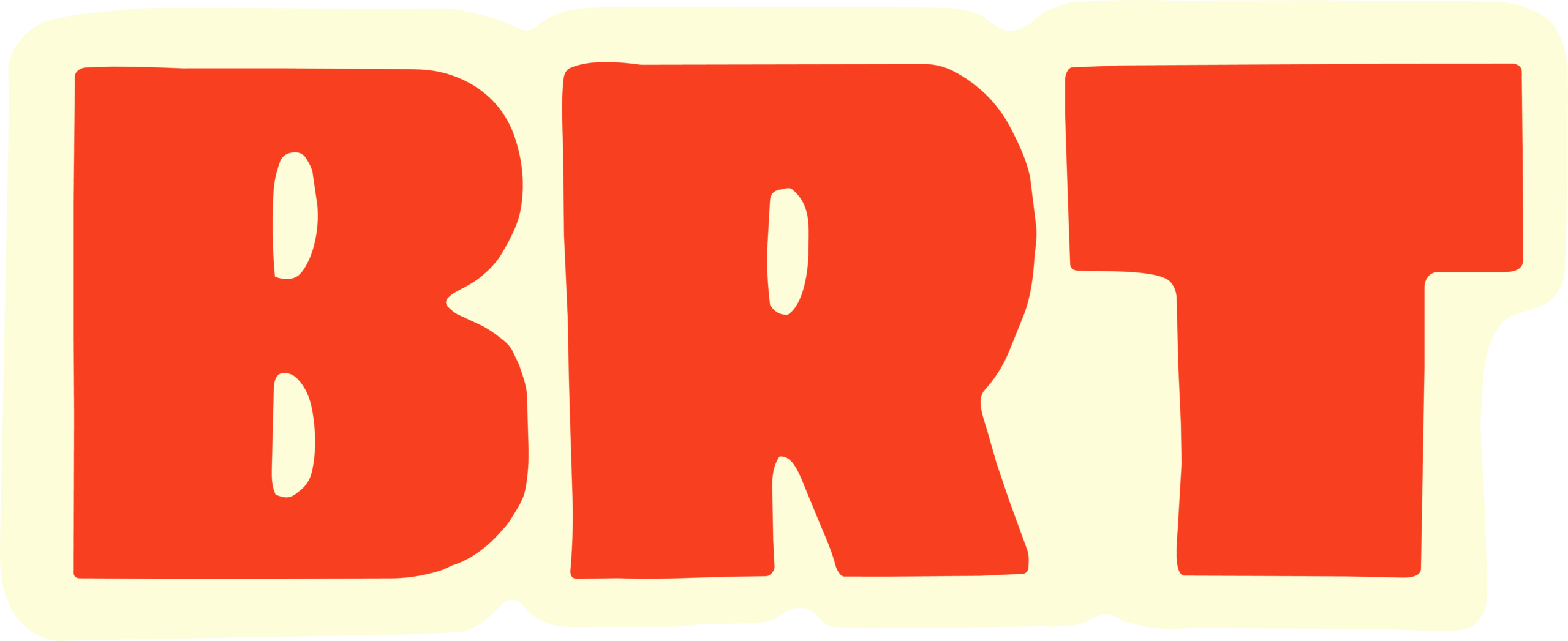 BRT logo roodgeel
